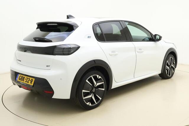 Peugeot e-208 EV GT 50 kWh | WLTP 363KM | Panorama Dak | Cruise Control | parkeersensoren Rondom | Start/Stopknop | Climate Control | Parkeer Camera Achter |