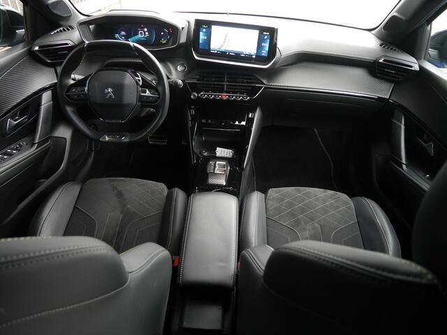 Peugeot e-208 EV GT Pack 50 kWh | Achteruitrijcamera | Dodehoek detectie | Keyless entry en start | Adaptieve cruise control | Parkeersensoren voor en achter | Regensensor