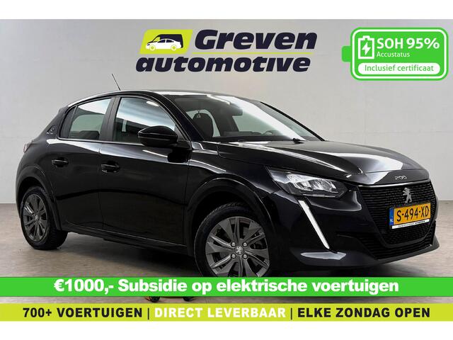 Peugeot e-208 EV Active Pack 50 kWh | Snelladen | SOH: 95% | Cruise | Carplay | LED | Clima | Parkeersens.