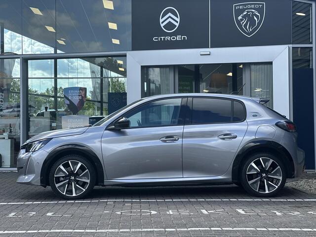 Peugeot e-208 EV GT Pack 50 kWh | Adaptive Cruise Control | Climate Control | Apple Carplay/Android Auto | Navigatie | Full LED | Alcantara | Parkeercamera/-sensoren | Keyless Entry/Start | Sfeerverlichting | DAB |