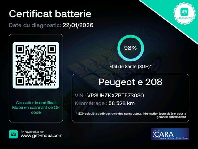 Peugeot e-208 EV Active 50 kWh | CAMERA | CARPLAY