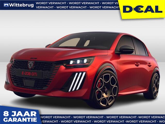 Peugeot e-208 EV GTi 54 kWh NU TE BESTELLEN! - 280PK - DE LEGENDE IS TERUG!