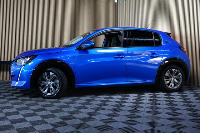 Peugeot e-208 EV Blue Lease Allure 50 kWh AVM VIRTUAL KEYLESS CLIMA CAMERA CRUISE PARK ASS BT"21