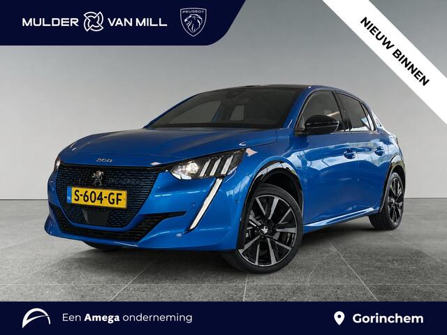Peugeot e-208 GT Pack EV 3-FASEN 50kWh 136pk | ALCANTARA | TWO-TONE | STOELVERW. | NAVI | CAMERA | 17" LM-VELGEN | APPLE CARPLAY / ANDROID AUTO | STOELMASSAGE | ADAPTIVE CRUISE |