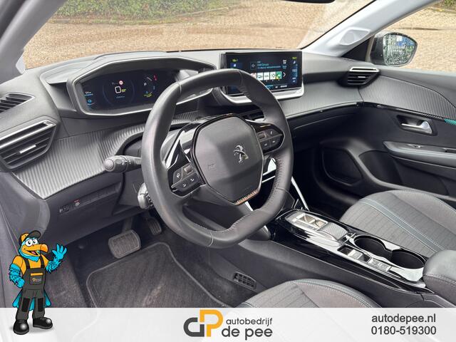 Peugeot e-208 EV Allure Pack 50 kWh GARANTIE/SOH 89%/CCS/CRUISE/CLIMA/CARPLAY/CAMERA/LICHTMETAAL rijklaarprijs!