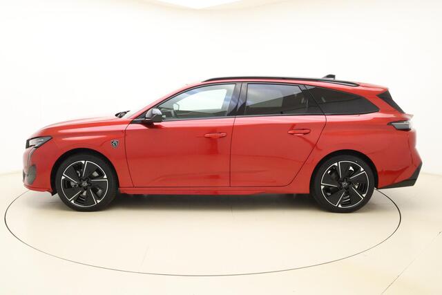Peugeot e-308 SW GT EV 54 kWh | 360 graden camera's | Sportuitvoering | Adaptive cruise | Elektrische achterklep | Stuurverwarming | Afneembare trekhaak | Hill hold | Dodehoekdetectie | Climate control