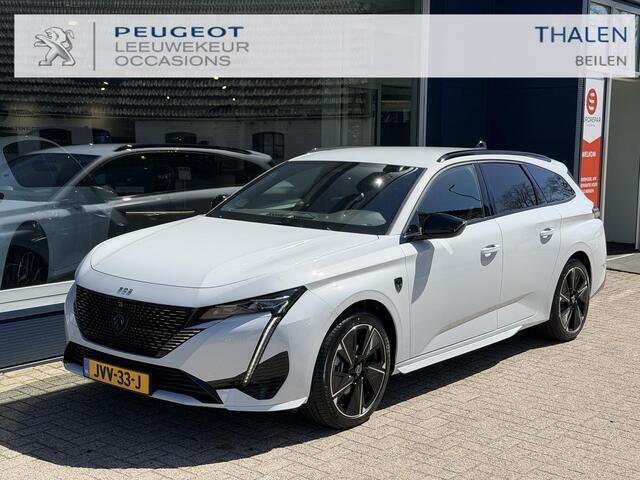 Peugeot e-308 SW GT EV 54 kWh | Nieuwe Auto | Tot 8 jaar Garantie | Tot 420 Km WLTP | Alcantara Executive Pack | 360 Graden Camera | Navigatie | Stoelverwarming & Massage | Warmtepomp | Draadloze Telefoonlader | Keyless Entry | Elektrische Kofferklep | 18" Lichtmetalen