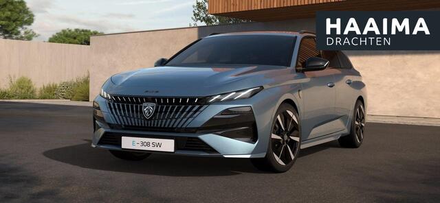 Peugeot e-308 SW GT 58 kWh | NIEUW | Uit voorraad leverbaar! | 444KM WLTP | Automaat | 156PK | Alcantara bekleding | Elektrische achterklep | 360 Camera | Matrix LED | Massage Stoelen Voor |