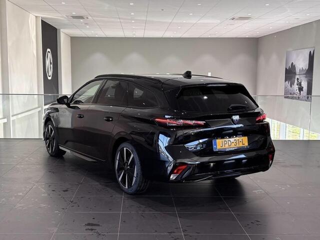Peugeot e-308 SW GT 54 kWh Climate Control | Voorstoelen Elek. Verstelbaar | Elek. Kofferklep | Full Map Navigatie | Apple Carplay / Android Auto | 360 Camera | Parkeersensoren | Bekleding Half Leder / Alcantara | Direct uit Voorraad Leverbaar!