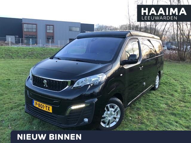 Peugeot e-Expert Long Asphalt 75 kWh Fixxter XXL | 100% Elektrisch | Cruise Control | Navigatie | Trekhaak | Hefdak | Thule Luifel omnistor |