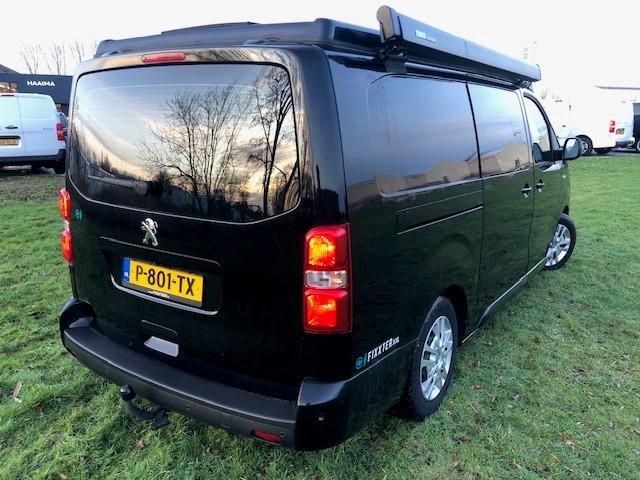 Peugeot e-Expert Long Asphalt 75 kWh Fixxter XXL | 100% Elektrisch | Cruise Control | Navigatie | Trekhaak | Hefdak | Thule Luifel omnistor |