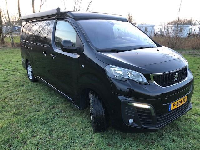 Peugeot e-Expert Long Asphalt 75 kWh Fixxter XXL | 100% Elektrisch | Cruise Control | Navigatie | Trekhaak | Hefdak | Thule Luifel omnistor |