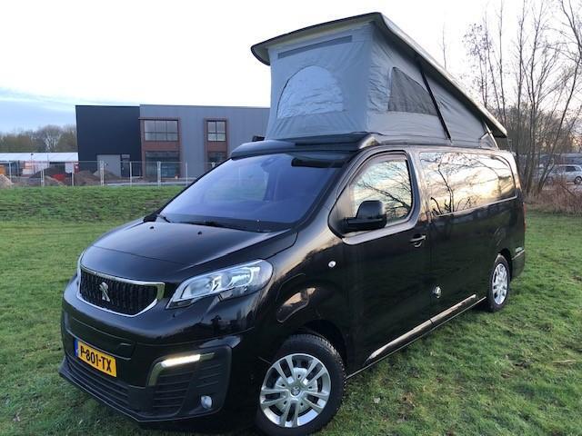 Peugeot e-Expert Long Asphalt 75 kWh Fixxter XXL | 100% Elektrisch | Cruise Control | Navigatie | Trekhaak | Hefdak | Thule Luifel omnistor |