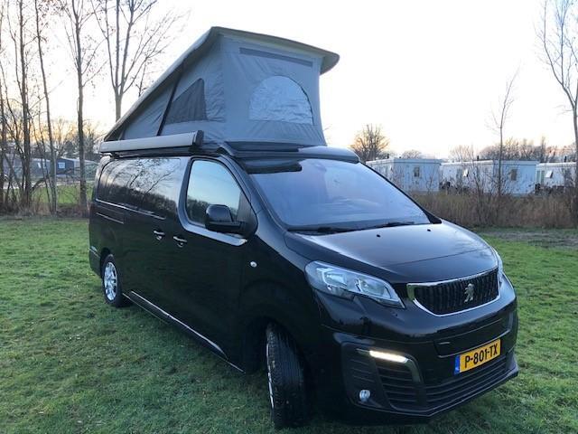 Peugeot e-Expert Long Asphalt 75 kWh Fixxter XXL | 100% Elektrisch | Cruise Control | Navigatie | Trekhaak | Hefdak | Thule Luifel omnistor |