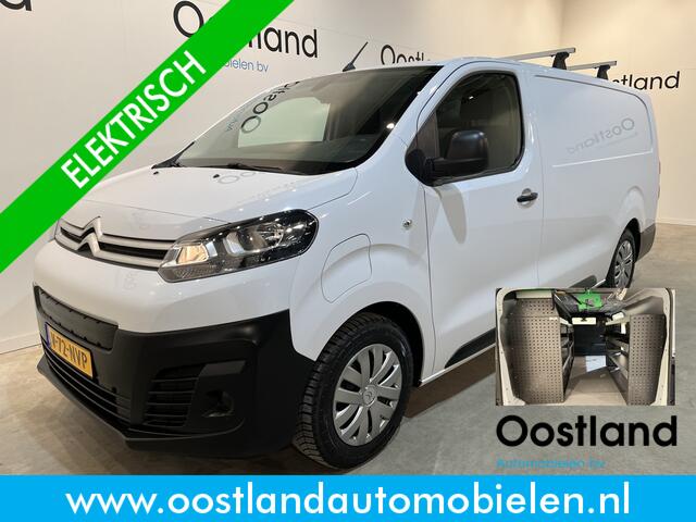 Peugeot e-Expert (Citroën Jumpy) L3 136 75 kWh / 100% Elektrisch !! / Kast-inrichting / Airco / Cruise Control / Klep / 3-Zits / 31.500 KM !!