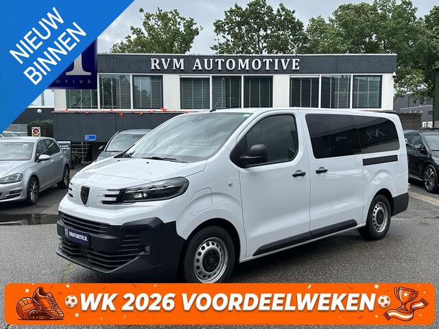 Peugeot e-Expert Standard 75 kWh INCL BTW VAN: 41.900,- VOOR 38.877,- UW WK VOORDEEL: 3.023,- SOH 97% |9 ZITPLAATSEN | ACHTERUITRIJCAMERA| FABRIEKSGARANTIE PEUGEOT| NAVIGATIE| SCHUIFDEUREN LINKS + RECHTS| CARPLAY|