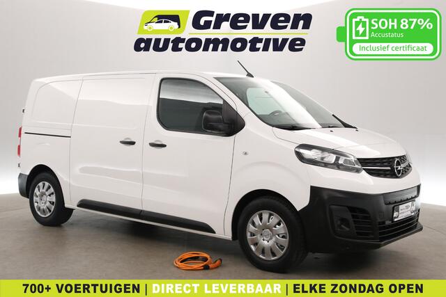 Peugeot e-Expert Opel Vivaro-e 75 kWh L2H1 | Snelladen | SOH 87% | Airco | Cruise | 3 Zits | Carplay | Parkeersens.