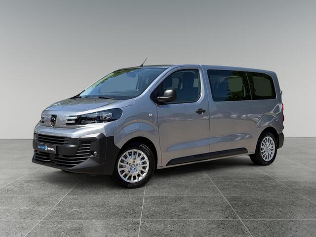 Peugeot e-Expert Combi L2 75kWh 136pk | 9-persoons | Achterdeuren met ramen | Multimedia | NAVI | Apple Carplay | Android Auto | Achteruitrijcamera | Bestuurdersstoel comfort met armsteun | 17 inch design doppen op stalen velg | van ¤62.595 voor ¤48.205 incl. BTW rijklaar