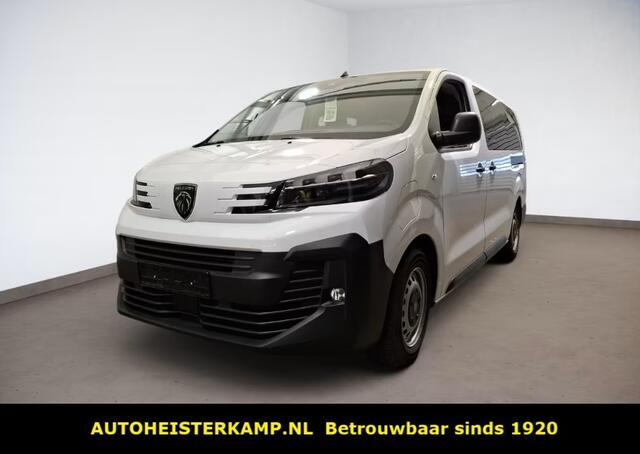 Peugeot e-Expert XL Long 75 kWh 9 zitter 41.745 incl BTW LED 2 Schuifdeuren Camera
