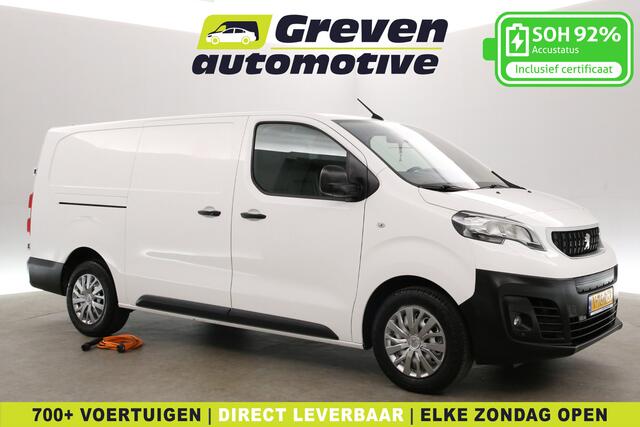 Peugeot e-Expert 50 kWh L3H1 | Snelladen | SOH 92% | Airco | Cruise | Camera | 3 Zits | Carplay | Trekhaak | Parkeersens.