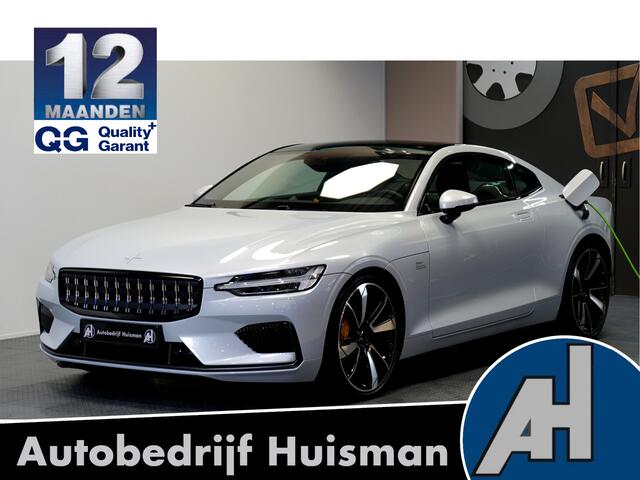 Polestar 1 Performance 2.0 448kW/609pk Aut8 Nummer 815/1500! PANORAMADAK + BOWERS&WILKINS + ADAPT.CRUISE + PILOT ASSIST + STOEL-&STUURVERWARMING + NATUURLEER + 360 CAMERA + BLIS + MATRIX LED + LANE ASSIST + PARKSENSOREN + 2 x 21" LM-VELGEN!!