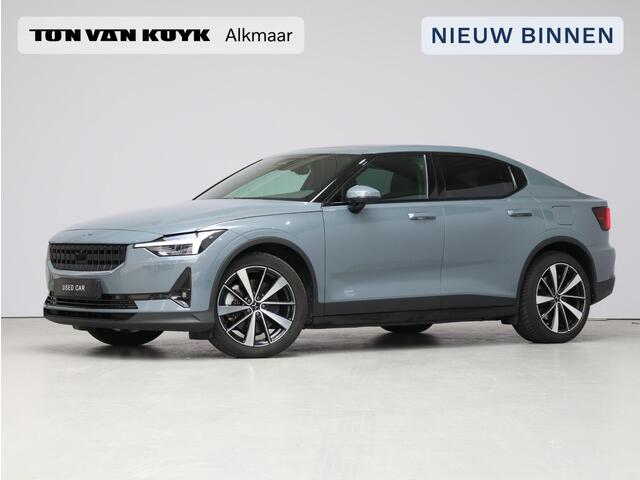 Polestar 2 Long Range Dual Motor Launch Edition 78kWh / Panoramadak / 360 Camera / Adaptive Cruise / Verwarmbare Stoelen + Stuur / elektr. Stoelen / BLIS /