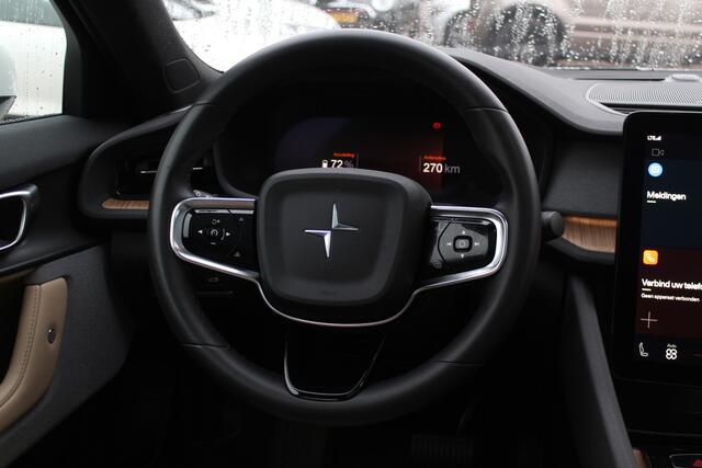 Polestar 2 Long Range Dual Motor Launch Edition 78kWh / Full option! / Trekhaak / Panoramadak / 360Camera / Luxe Leder / Keyless / 20'' / Stuurverwarming / Navigatie / DAB / ACC / Virtual Cockpit