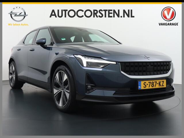 Polestar 2 Long Range 78kWh Carplay Android Auto Cruise Control Keyless Navi Ecc 360°Camera 19"LM Led-Pixel PDC Elektr.Klep Google Maps Blindspot Monitoring Stoelverwarming Regen-Lichtsensor Virtual-Cockpit Hill-Assist Lane Assist Origineel Nederlandse Auto Tot 150k