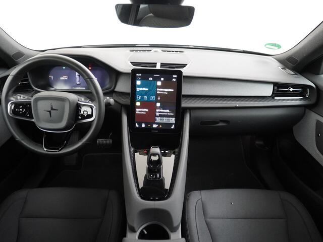 Polestar 2 Long Range 78kWh Carplay Android Auto Cruise Control Keyless Navi Ecc 360°Camera 19"LM Led-Pixel PDC Elektr.Klep Google Maps Blindspot Monitoring Stoelverwarming Regen-Lichtsensor Virtual-Cockpit Hill-Assist Lane Assist Origineel Nederlandse Auto Tot 150k