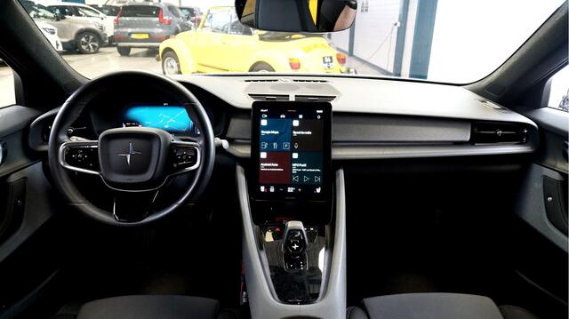 Polestar 2 Long Range Dual Motor Launch Ed. Performance 78kWh PANORAMADAK + GOOGLE NAVI + HARMAN/KARDON + STOEL-&STUURVERWARMING + ADAPT.CRUISE + PILOT ASSIST + BLIS + LANE ASSIST + MATRIX LED + 360 CAMERA + PARKSENSOREN + 20" LM-VELGEN!!