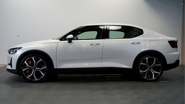 Polestar 2 Long Range Dual Motor Launch Ed. Performance 78kWh PANORAMADAK + GOOGLE NAVI + HARMAN/KARDON + STOEL-&STUURVERWARMING + ADAPT.CRUISE + PILOT ASSIST + BLIS + LANE ASSIST + MATRIX LED + 360 CAMERA + PARKSENSOREN + 20" LM-VELGEN!!