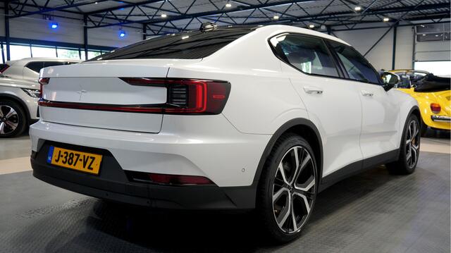 Polestar 2 Long Range Dual Motor Launch Ed. Performance 78kWh PANORAMADAK + GOOGLE NAVI + HARMAN/KARDON + STOEL-&STUURVERWARMING + ADAPT.CRUISE + PILOT ASSIST + BLIS + LANE ASSIST + MATRIX LED + 360 CAMERA + PARKSENSOREN + 20" LM-VELGEN!!