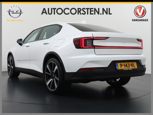 Polestar 2 Long Range 78 kWh Pano-Dak 20" Sleutelloos(Telefoon-sleutel) Adaptive-Cruise Carplay Android 360-Camera Elektr.stoelen+Geheugen Led-Pixel-Lamp WiFi PDC-a+v Park-Assist System-Home-Link Elektr.Klep Google Maps E Phone-Connect.Stoel-Verwarmd 1500kg-trekverm