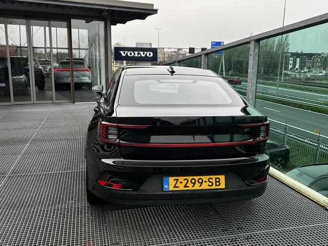 Polestar 2 Long Range Single Motor 82 kWh Parkeer camera 360 Gr. Verwarmde voorstoelen, Trekhaak semi Electrisch, Electrische achterklep.