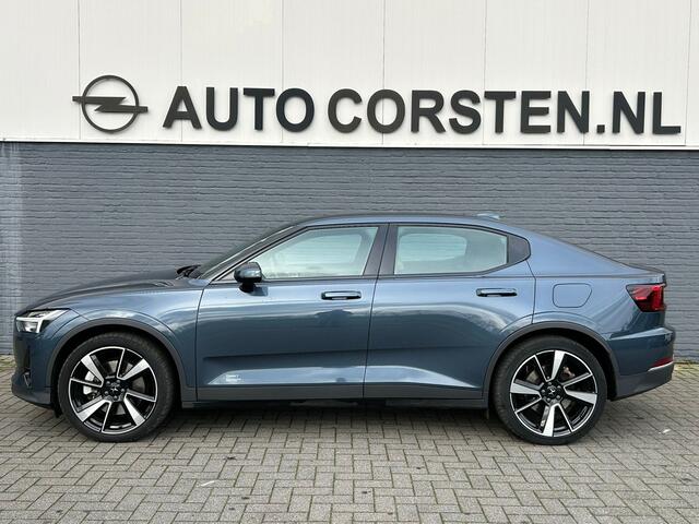 Polestar 2 Long Range 78kWh SOH 92% Leder Panoramadak Adap.Cruise Trekhaak Harman/Kardon®-Audio Memory Apple Carplay Android Auto Navi Ecc Stoel+Stuur+Achterbankverwarming Pdc Elek.Achterklep Lane Assist BLIS Road Sign Info 1e Eigenaar Origineel Nederlandse Auto