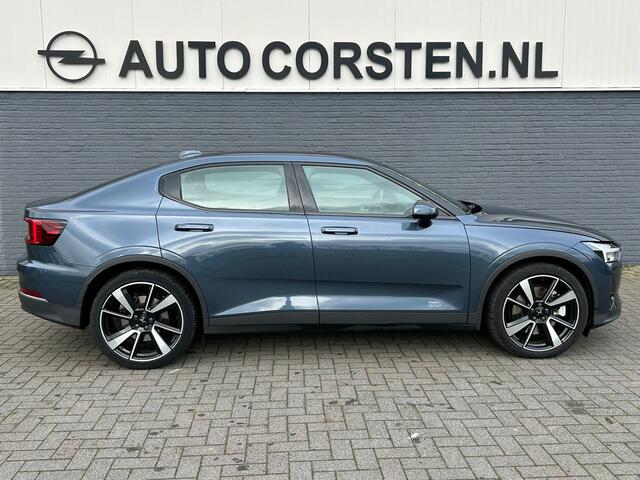 Polestar 2 Long Range 78kWh SOH 92% Leder Panoramadak Adap.Cruise Trekhaak Harman/Kardon®-Audio Memory Apple Carplay Android Auto Navi Ecc Stoel+Stuur+Achterbankverwarming Pdc Elek.Achterklep Lane Assist BLIS Road Sign Info 1e Eigenaar Origineel Nederlandse Auto