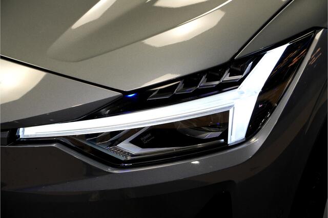 Polestar 2 Long Range Dual Motor Performance Plus 82 kWh WARMTEPOMP + PIXEL LED + PANORAMADAK + HARMAN/KARDON + PILOT ASSIST + NAPPALEDER + STOELVERWARMING&-VENTILATIE + 360 CAMERA + ADAPT.CRUISE + NAVI GOOGLE LIVE + BREMBO REMMEN + STUURVERWARMING + 20" LM-VELGEN!