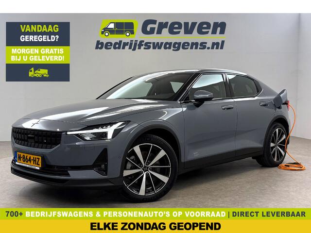 Polestar 2 Long Range Dual Motor 78kWh Launch Edition | SOH 93% | Snelladen | H/K | Pano | Virtual | Memory | Adap. Cruise | 360° Cam | Stoel/Stuur verw. | Trekh. | Keyless | Carplay