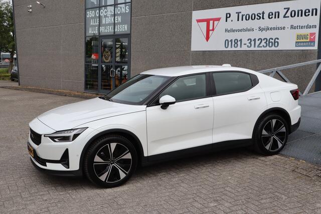 Polestar 2 Long Range Single Motor 78 kWh Pilot pack/Warmtepomp/Stoelverwarming/360 graden camera/Bestuurderstoel met geheugen/Apple carplay/Lane assist/Adaptieve cruisecontrol/Dode hoek assistent