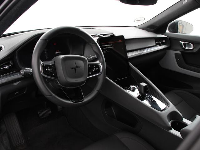 Polestar 2 Standard Range Single Motor 69 kWh DEMO ! 360* Camera Dab Led Verwarmde voorstoelen Navigatie Apple Carplay/Android Auto Climate Control Parkeer sensoren Panoramadak Keyless Stuurverwarming