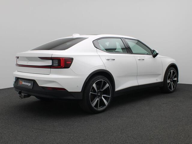 Polestar 2 Standard Range Single Motor 63kWh 224PK Aut. SOH 91,29%, Panoramadak, Trekhaak, 20" LM Velgen, Memorystoel, Adaptieve Cruise Control, Side Assist, 360gr. Camera