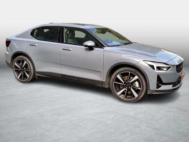 Polestar 2 Long Range Single Motor 78 kWh | Warmtepomp | Panoramadak | Elektrisch Verstelbare Voorstoelen | 360 Graden Camera | Cruise Control Adaptief | BLIS | Keyless Entry | Stoelverwarming voor en achter | Lichtmetalen Velgen 20 inch | Plus Pack | Pilot Pack