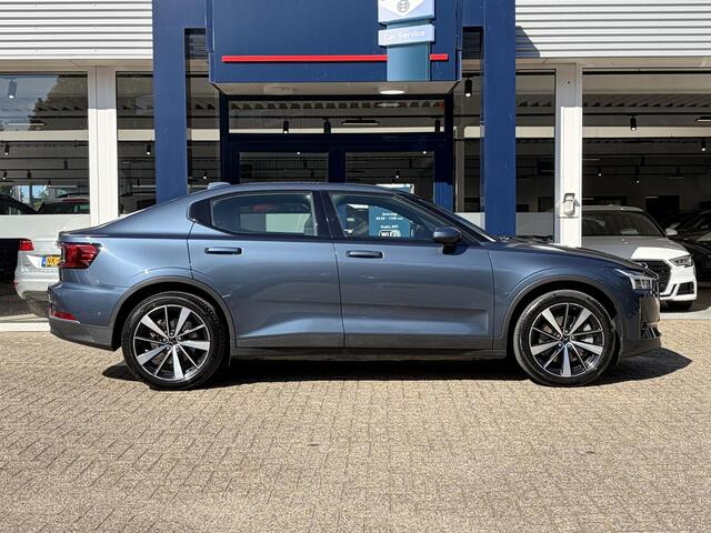 Polestar 2 Standard Range Single Motor 63kWh / Adaptieve Cruise-Control Stop&Go / Stoelverwarming / Elektr.-Stoelen met Geheugen / Elektr.-Wegklapbare Trekhaak / Dodehoek-Detectie / Rondom-Camerazicht / Keyless / Adaptieve LED-Koplampen / Standkachel / Elektr.-Achte