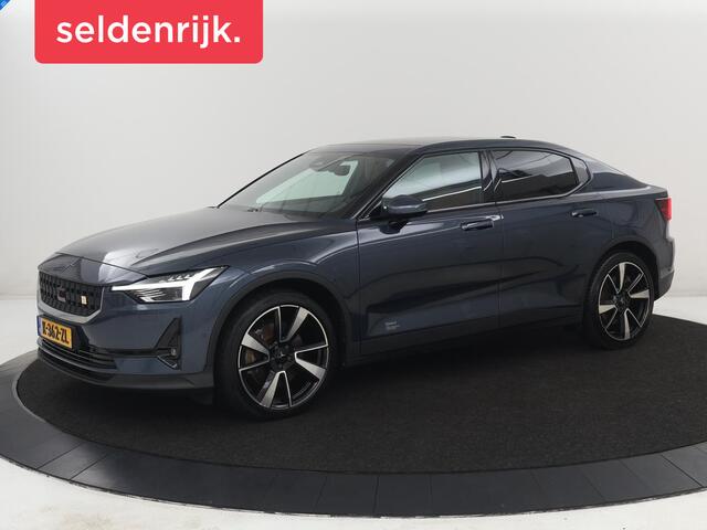 Polestar 2 Long Range Dual Motor Launch Edition 78kWh SOH 91,9% | Panoramadak | 360 Camera | Carplay | Navigatie | Adaptive Cruise | Harman Kardon | Stoel & Stuurwiel verwarming