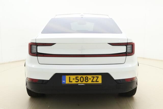 Polestar 2 Long Range Dual Motor 78 kWh | SOH 89.54% | 408 PK | Panorama dak | 1500KG Trekgewicht | Camera rondom | Harman Kardon | Stoel en stuurverwarming | Keyless entry en start | Trekhaak elektrisch uitklapbaar