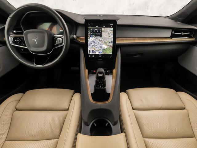 Polestar 2 Long Range Dual Motor Launch Edition 78kWh 408Pk Automaat (PANORAMADAK, HARMAN/KARDON, APPLE CARPLAY, 360 CAMERA, STOELVENTILATIE, MEMORY SEATS, GETINT GLAS, TREKHAAK, ELEK ACHTERKLEP, NIEUWSTAAT)