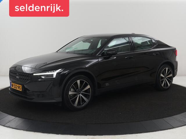 Polestar 2 Standard Range Single Motor 63kWh | SOH 89,7% | Memory | Stoelverwarming | Cruise control | Carplay | Navigatie | Bluetooth | Camera | Park assist | Interieurverlichting | Elektrische achterklep | Trekhaak