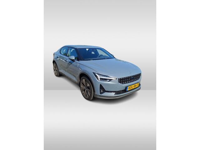 Polestar 2 Long Range Single Motor 78 kWh / SoH 94,4% / 360Camera / CarPlay / Keyless / 19'' / Stoelverwarming / Virtual / Dodehoek / DAB / Cruise Control Adaptief