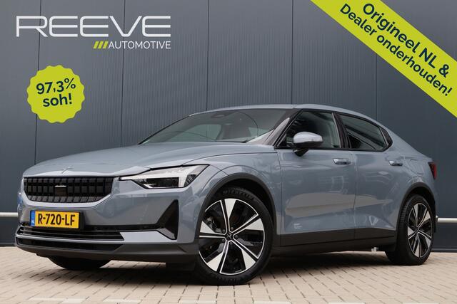 Polestar 2 Long Range Single Motor 78 kWh | 97,3% soh! | Plus Pack | Panodak | Harman Kardon | Warmtepomp | Camera | Stoelverwarming voor / achter | ACC