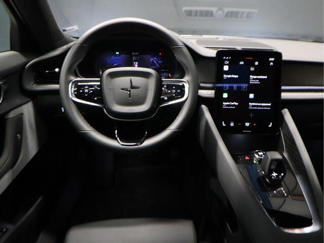 Polestar 2 Long Range Single Motor 78 kWh [TREKHAAK UITKLAPBAAR, APPLE CARPLAY, ANDROID, HARMAN/KARDON, MEMORY SEATS, PANORAMADAK, STUURVERWARMING, STOELVERWARMING V+A, DRAADLOZE LADER, 360 CAMERA, ADAPTIVE CRUISE, NIEUWSTAAT]
